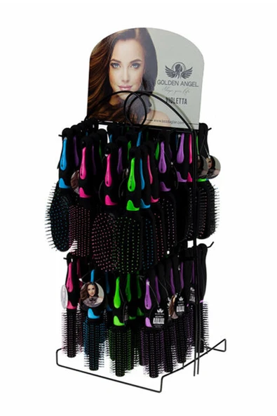 LitaeTrend Golden Angel Tarak Saç Fırçası Violetta 1 Adet Royaleks-FR171 ürün görseli 1