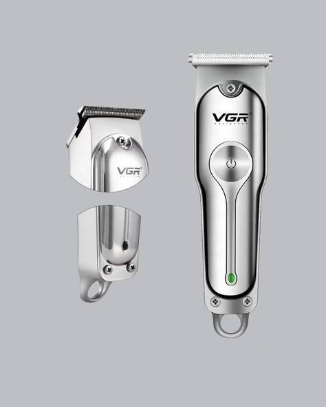 CEYLAN ADAM Profesyonel Gümüş Şarjlı Tıraş Makinesi – 3 Başlık, 120 Dakika Kullanım Süresi, Kompakt ve Hafif Tasarım - Resim 3