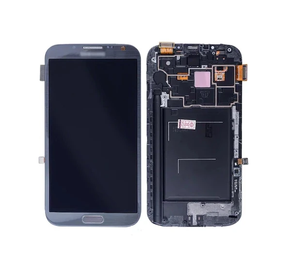 Samsung Uyumlu Galaxy Note 2 (N7100) LCD Dokunmatik Ekran - Resim 2