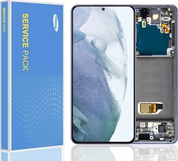 Samsung Uyumlu Galaxy S21 G991 Lcd Ekran Dokunmatik Violet Servis Gh82-24545b ürün görseli 1