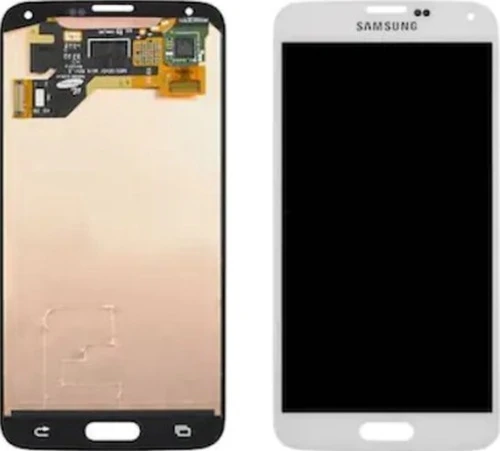 Samsung Uyumlu S5 G900 Lcd Ekran Dokunmatik B-7000 Renk-Altın ürün görseli 1