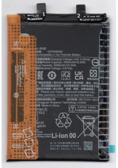 Xiaomi Redmi Note 11 Pro Pil Batarya Bn-5e ürün görseli 1