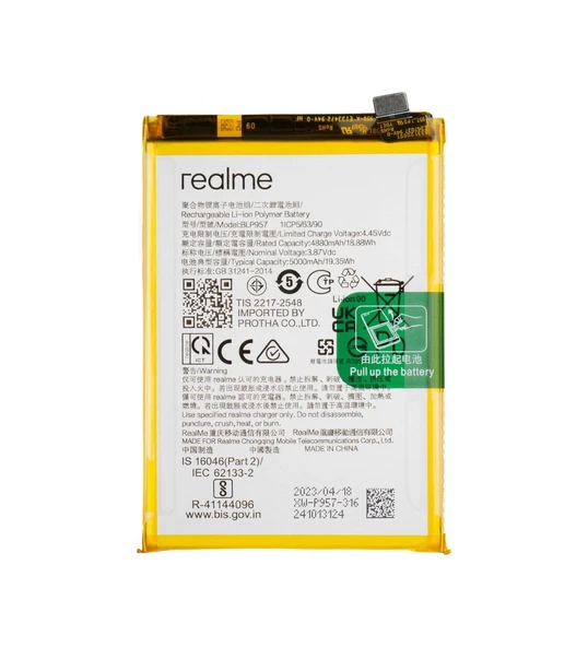 Oppo Realme 10 Batarya Blp957 ürün görseli 1