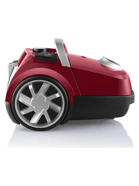 Arnica Vesta ET14120 750 W Toz Torbalı Elektrikli Süpürge Kırmızı - Resim 4