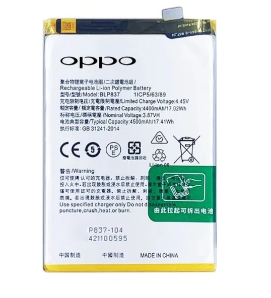 Oppo Realme 8 Pro Batarya Blp837 ürün görseli 1