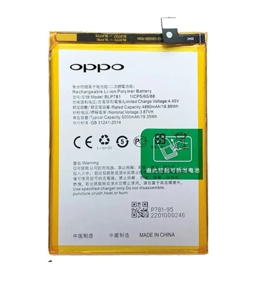 Oppo A92 Batarya Blp781 ürün görseli 1