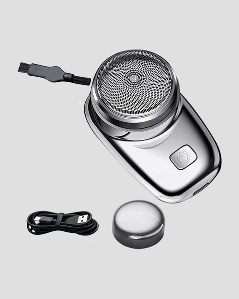 CEYLAN ADAM Taşınabilir Şarjlı Mini Tıraş Makinesi – Hassas Kesim, Hızlı Şarj, Kolay Temizlik - Resim 3