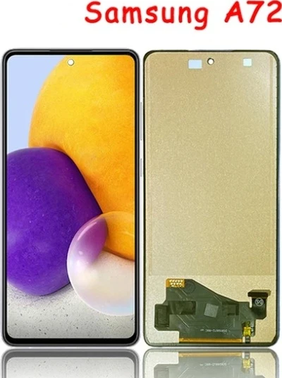 Samsung Uyumlu A72 Lcd Ekran Dokunmatik B-7000 -Siyah ürün görseli 1