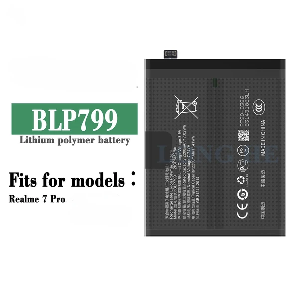 Oppo Realme 7 Pro Batarya Blp799 ürün görseli 1