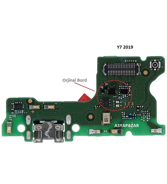 Huawei Y7 2019 Şarj Bordu 1 Adet ürün görseli 1