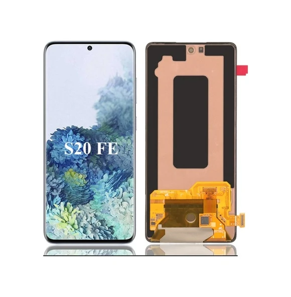 Samsung Uyumlu S20 Fe G780 Lcd Ekran Dokunmatik B-7000 Renk-Turuncu ürün görseli 1