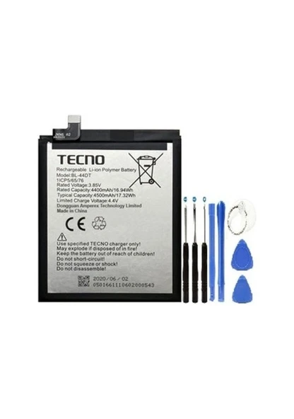 Tecno Camon 16 Premier Pil Batarya+tamir Seti ürün görseli 1