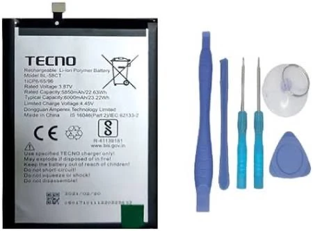 Tecno Spark 7 Batarya + Tamir Seti Bl 58ct ürün görseli 1