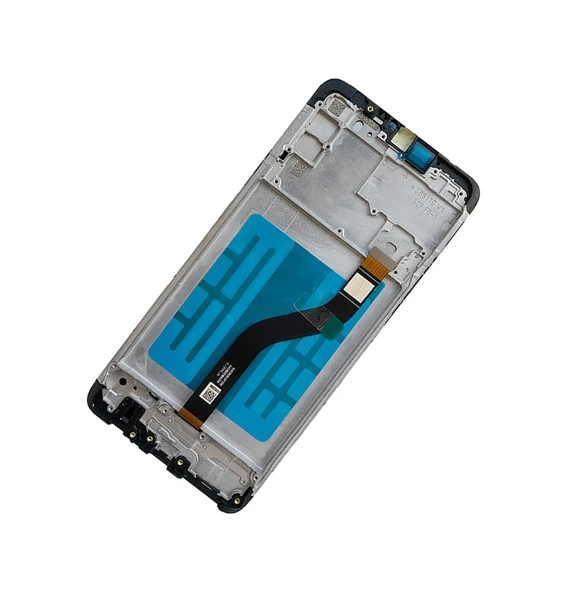 Samsung Uyumlu A20S A207 Lcd Ekran Dokunmatik Çıtalı-Siyah - Resim 2