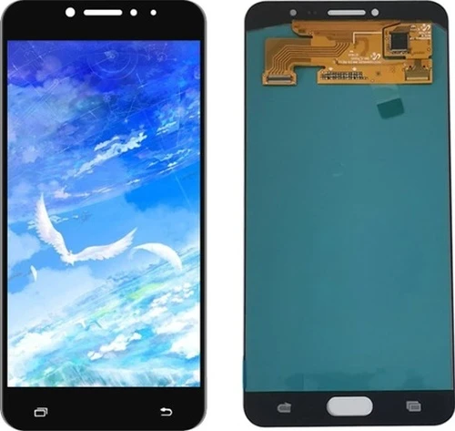 Samsung C7 Uyumlu Lcd Ekran Dokunmatik Renk-Beyaz ürün görseli 1