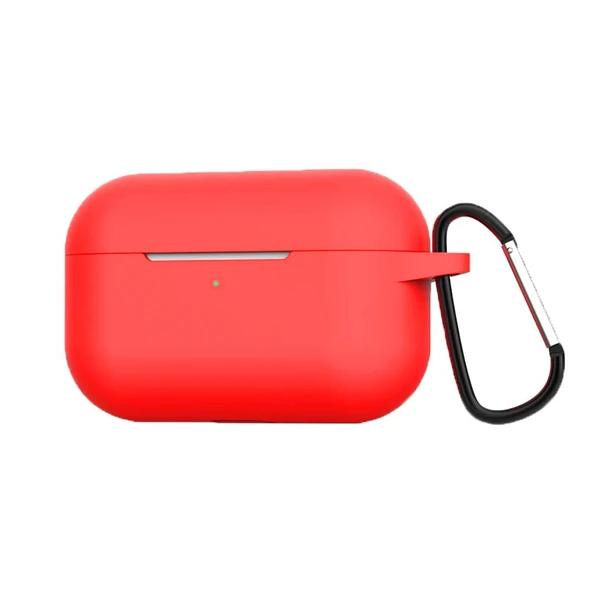 E2M AIRPODS PRO 3 KILIF SENSE SİLİKON KIRMIZI ürün görseli 1