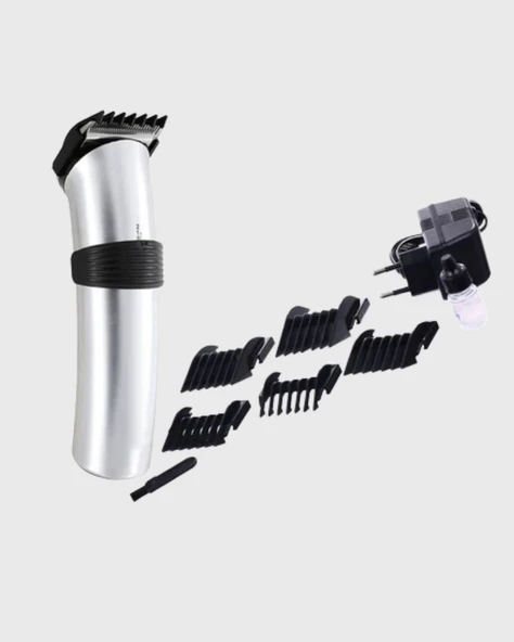 CEYLAN ADAM Profesyonel Şarjlı Saç ve Sakal Kesme Makinesi – Paslanmaz Çelik Bıçaklı, Ergonomik ve Sessiz Motorlu - Resim 2