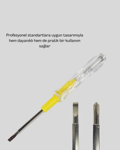 CEYLAN ADAM Neon Işıklı Elektrik Kontrol Kalemi - Resim 2