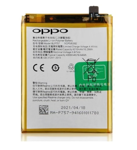 Oppo Realme 6 Batarya ürün görseli 1