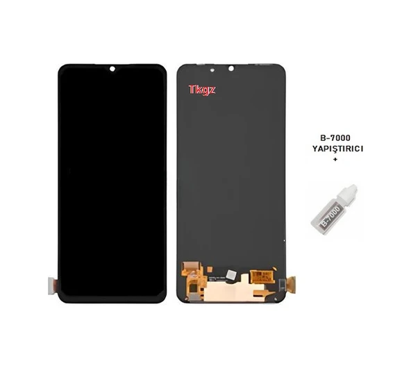 Oppo Reno 3 Uyumlu Lcd Ekran Dokunmatik Servis Oled + B-7000 Çok Renkli ürün görseli 1