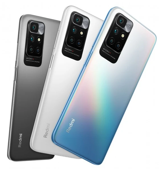 Xiaomi Redmi 10 2022 Arka Pil Batarya Kapağı + B7000 Yapıştırıcı Hdy Beyaz - Resim 2