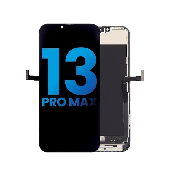 İphone 13 Pro Max Uyumlu Lcd Dokunmatik Ekran Ld-01r Siyah - Resim 2