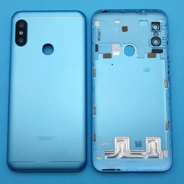Xiaomi Mi A2 Arka Pil Kapağı Mavi ürün görseli 1