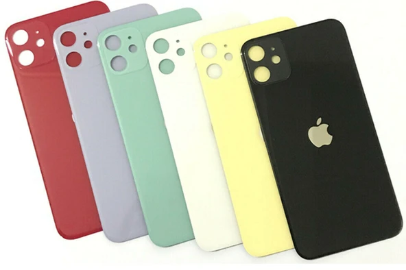 Iphone 11 Kırmızı Uyumlu Arka Kapak - Batarya Kapağı ürün görseli 1