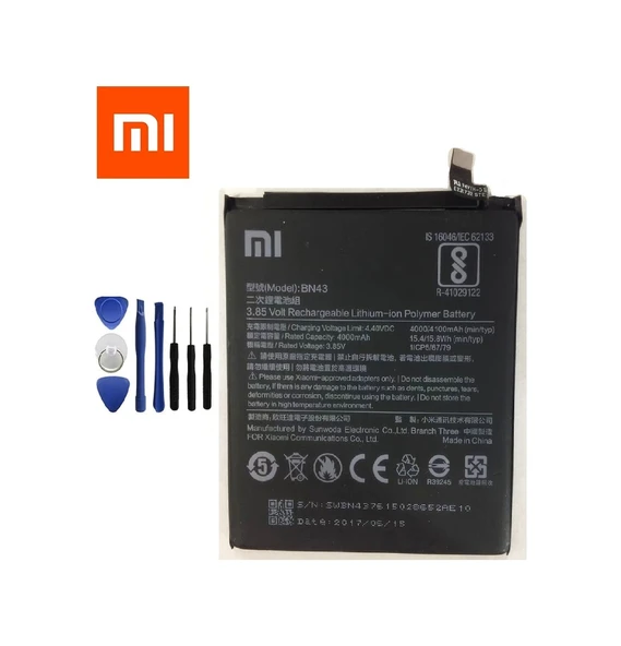 Xiaomi Redmi Note 4 Bn43 Global Pil Batarya ve Tamir Seti ürün görseli 1