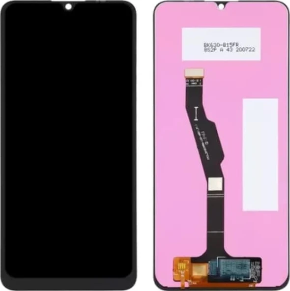 Huawei Y6p Uyumlu Lcd Ekran Dokunmatik + B7000 15ml Yapıştırıcı Ld-01 Siyah - Resim 2
