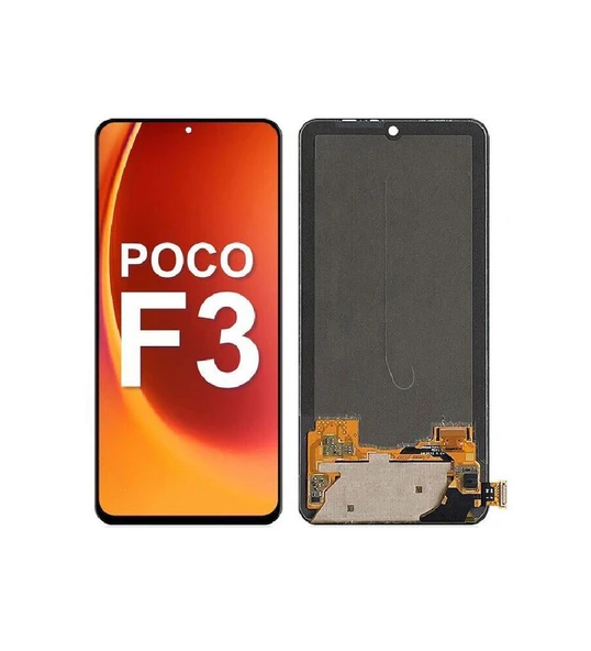 Xiaomi Poco F3 Oled Lcd Ekran Dokunmatik + B-7000 15 Ml Siyah Siyah ürün görseli 1