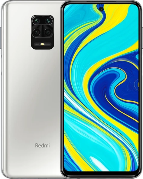 Xiaomi Redmi Note 9s Arka Kapağı Beyaz ürün görseli 1