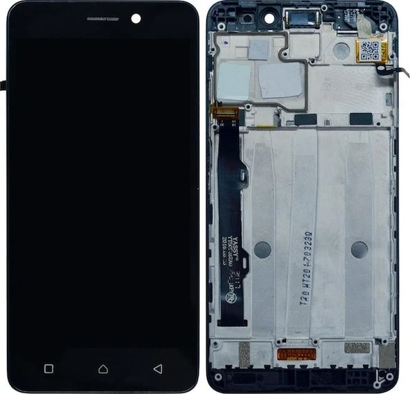 Lenovo K6 Note Çıtalı Uyumlu Lcd Ekran Dokunmatik + B7000 15ml Yapıştırıcı Ld-01 Siyah - Resim 2