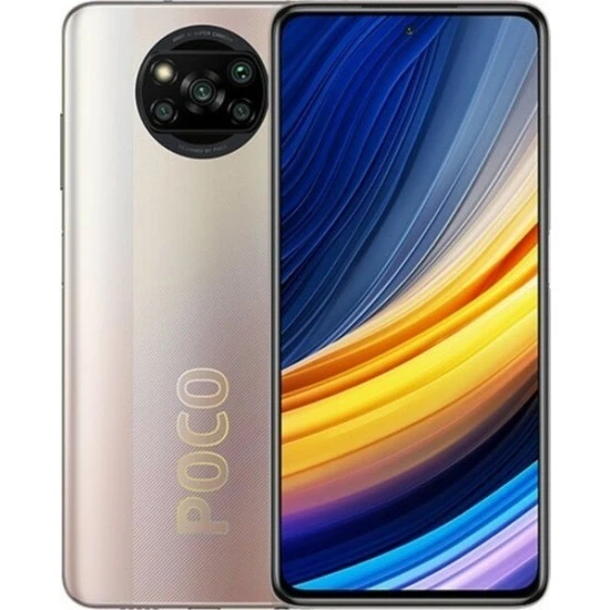 Xiaomi Pocopohone X3 Pro Arka Pil Kapağı Bej ürün görseli 1