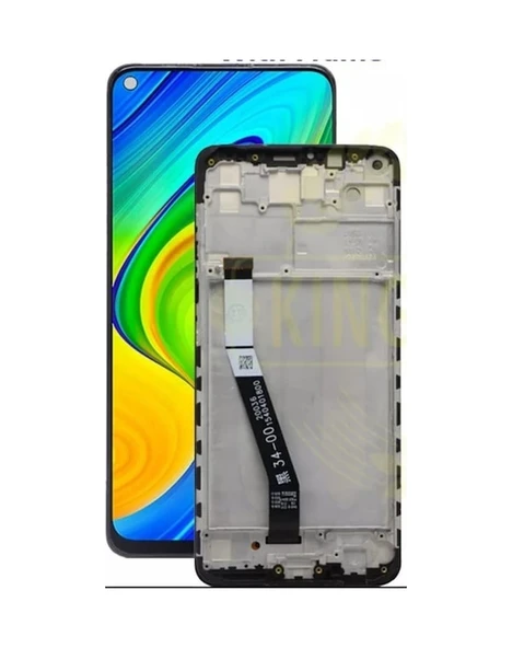 Xiaomi Redmi Note 9 Çıtalı Uyumlu Lcd Ekran Dokunmatik + B7000 15ml Yapıştırıcı Ld-01 Siyah - Resim 2