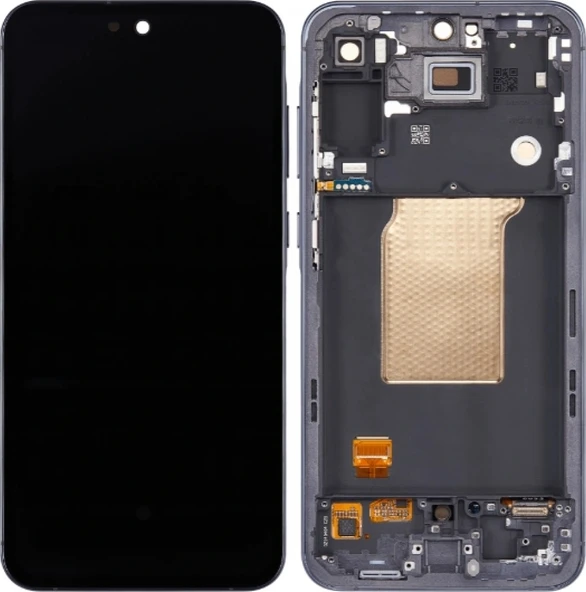 Samsung Galaxy A556 A55 5g Çıtalı Tam Ekran Oled Lcd Dokunmatik Ekran Ld-01 Siyah ürün görseli 1