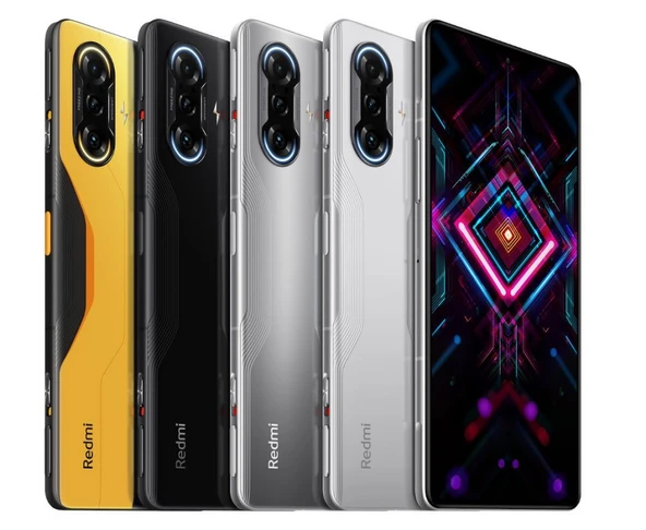Xiaomi Redmi K40 Gaming Arka Pil Kapağı Cam Silver ürün görseli 1