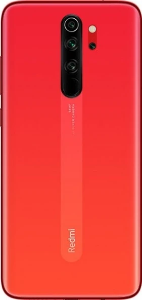 Xiaomi Redmi Note 8 Pro Arka Kapağı Kırmızı ürün görseli 1