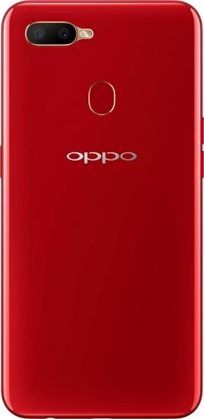 Oppo A5s Arka Batarya Kapağı Kırmızı ürün görseli 1