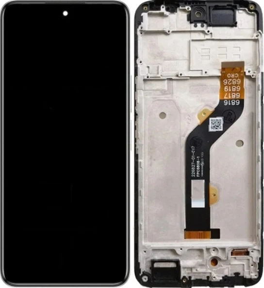 Infinix Hot 11 Play Çıtalı Uyumlu Lcd Ekran Dokunmatik + B7000 15ml Yapıştırıcı Ld-01 Siyah - Resim 2