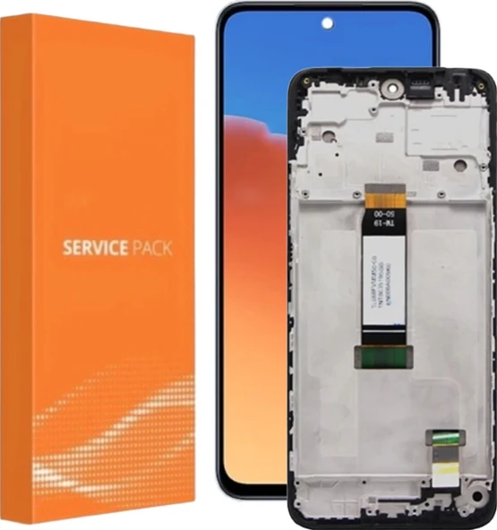 Xiaomi Redmi 12 Lcd Ekran Dokunmatik Çıtalı Servis Siyah ürün görseli 1