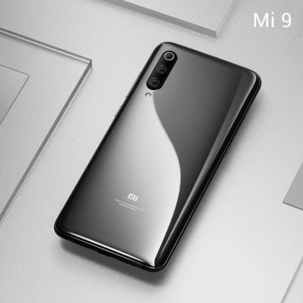 Xiaomi Mi 9 Arka Pil Batarya Kapağı Siyah ürün görseli 1