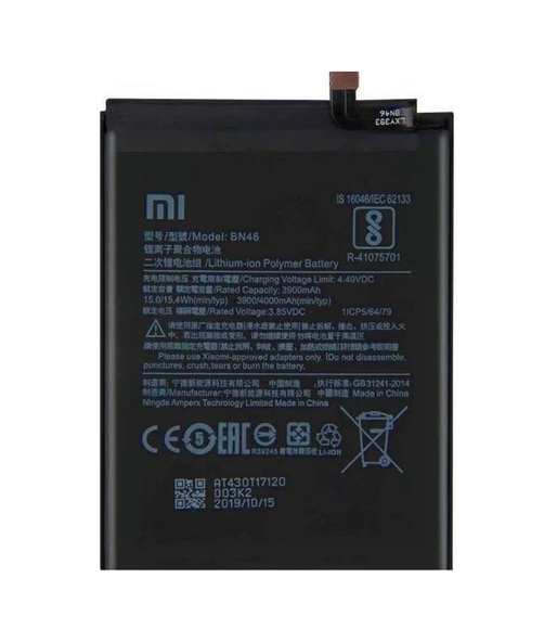 Xiaomi Redmi Note 8 Bn46 Batarya Pil 4000Mah ürün görseli 1