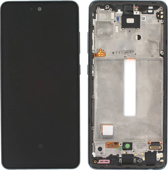 Samsung Galaxy A52 Çıtalı Tam Ekran Oled Lcd Dokunmatik Ekran Ld-01 Siyah - Resim 2