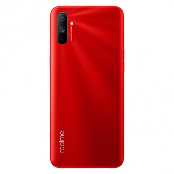 Oppo Realme 3i Arka Pil Kapağı Kırmızı ürün görseli 1