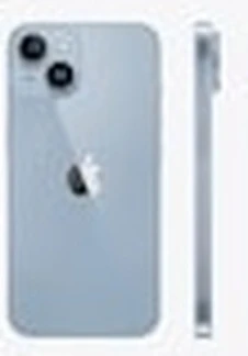 iPhone Uyumlu 14 Plus Arka Batarya Kapağı Mavi Mavi Mavi ürün görseli 1