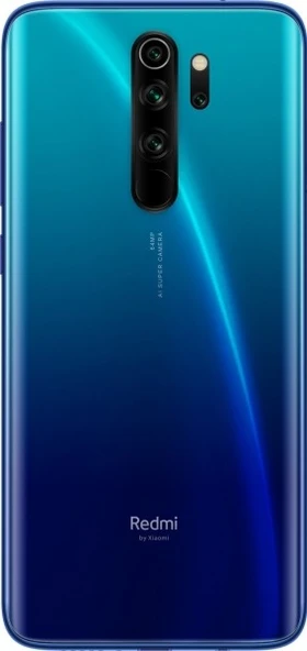Xiaomi Redmi Note 8 Pro Arka Kapağı Mavi ürün görseli 1