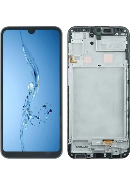 Samsung A24 Ekran Lcd OLED  Full Çıtalı Dokunmatik Siyah siyah ürün görseli 1