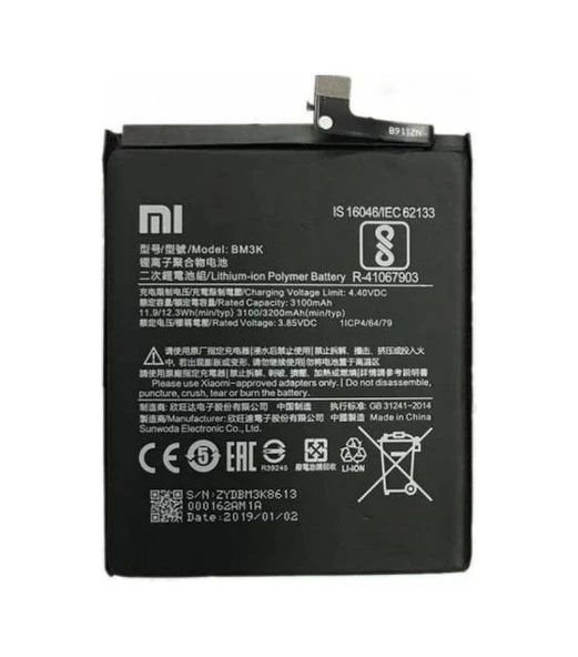 Xiaomi Mi Mix 3 Bm3K Batarya Pil 3400Mah ürün görseli 1