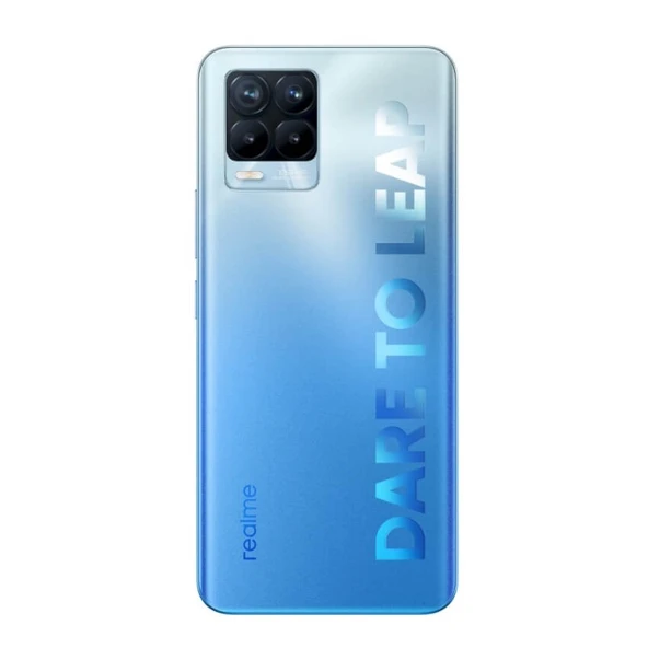 Oppo Realme 8 Pro Arka Pil Kapağı Mavi ürün görseli 1